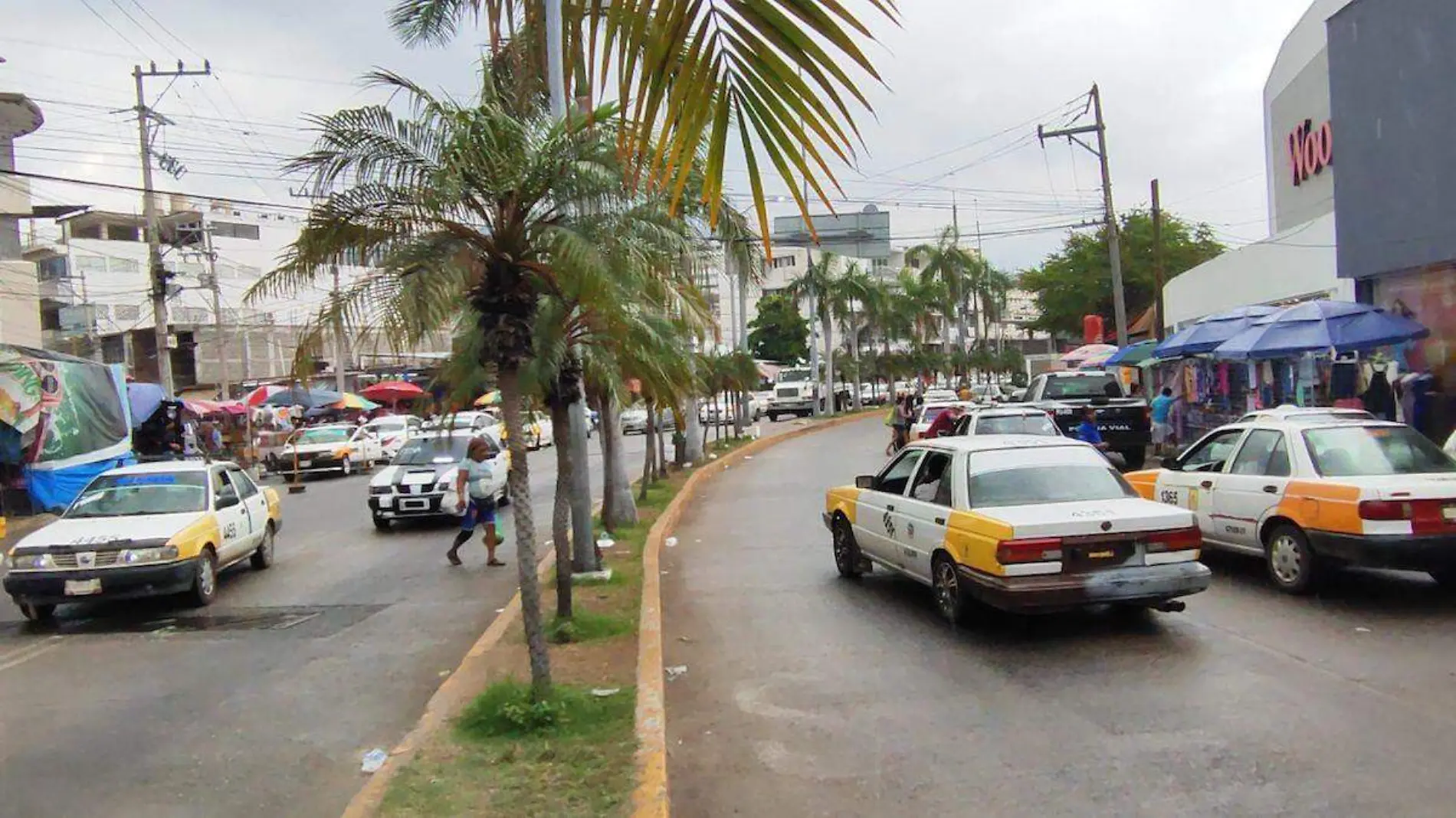 Taxis colectivos de Acapulco